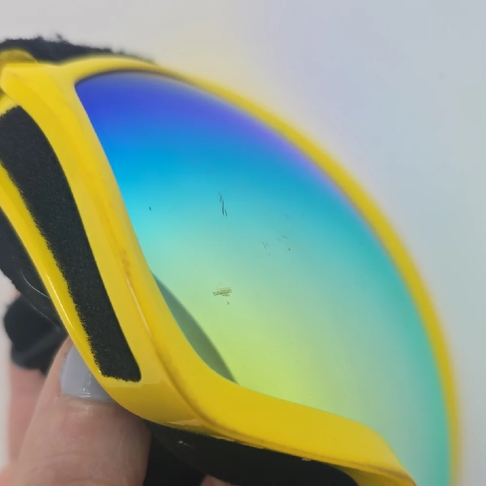 Kids Ski Goggles - Yellow and Black